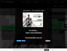 Tablet Screenshot of cdcastellon.com